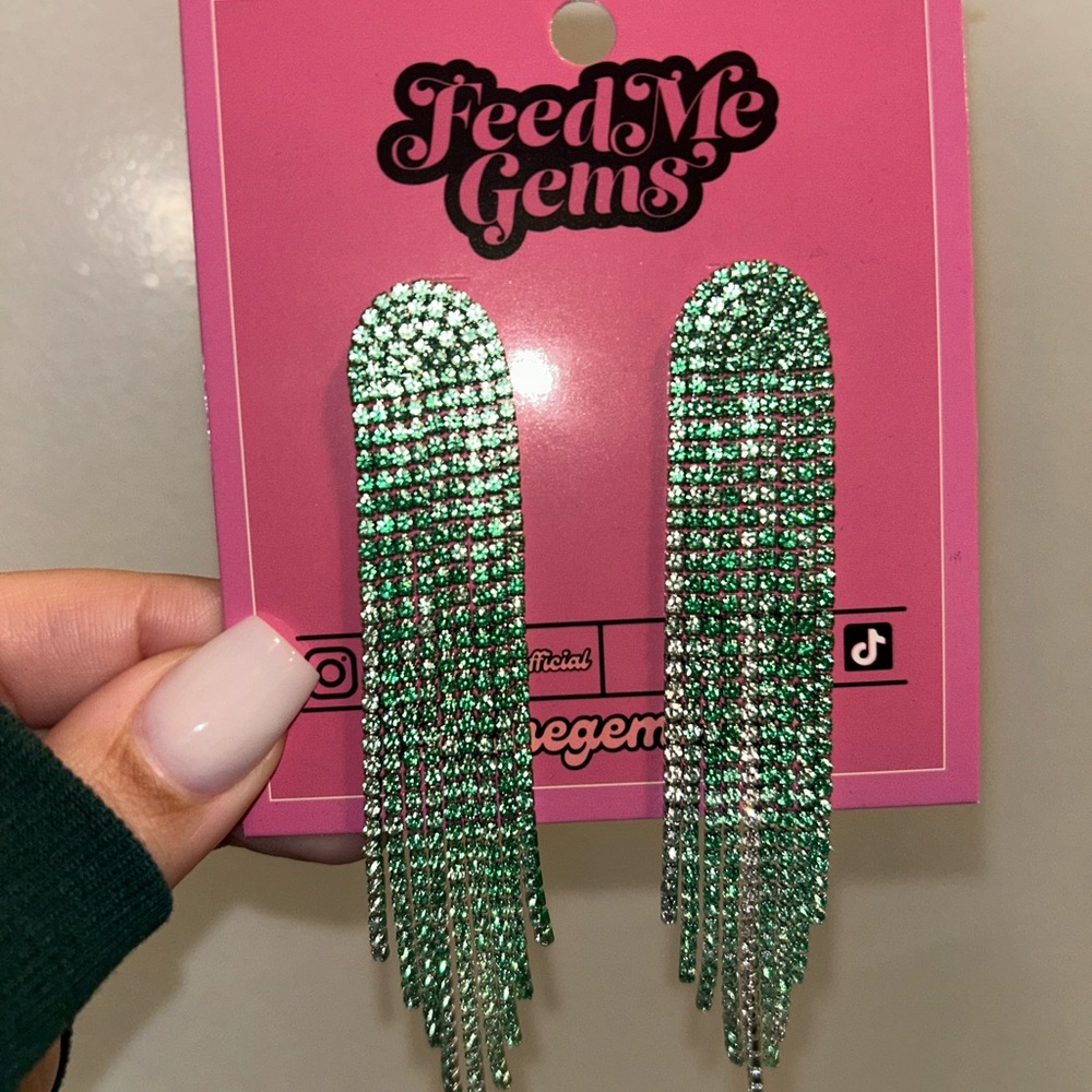Feed Me Gems “Green Ombré Siren” baby jumbo xl
